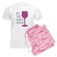 thumbnail image 6 of CafePress - Husband For Wine Men's Light Pajamas - Men's Light Loose Fit Cotton Pajama Set, 6 of 7