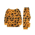 thumbnail image 6 of Racifhz Matching Family Pajamas Halloween Loungewear Set Long Sleeve Sleepwear Top and Pants Soft Holiday Nightwear for and Adults Halloween Gifts and Autumn Fall Decor, Men Size:M, 6 of 6
