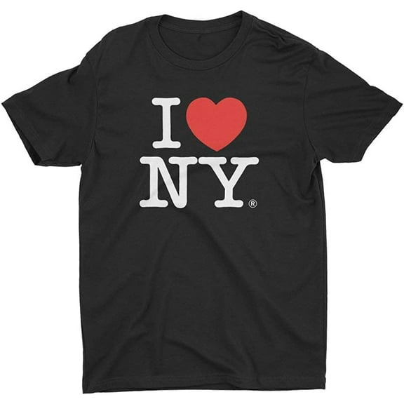 I Love NY Men's Unisex Tee Officially Licensed T-Shirt