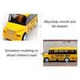 thumbnail image 3 of Alloy School Bus Model Toy Car 1 24 Scale for Boys Collection and Decoration, 3 of 5