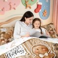 thumbnail image 5 of Manfei Christmas Rustic Checkered 7-Piece King Bedding,Classic Farmhouse Cow King Bed in a Bag,Xmas Reversible, 5 of 7