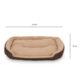 thumbnail image 4 of Cama para Perro Hills Resistente Café Beige Confortable con Relleno Suave X-Large, 4 of 6