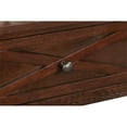 thumbnail image 5 of Pemberly Row Farmhouse 2 Drawer Console Table Espresso Wood Finish, 5 of 6