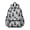Labrador Retriever and, variant on Dog Paw Print and Bone Black Backpack for School, Cute School Bag with Adjustable Shoulder Straps and Padded Back, 13.4"x11"x4.7"