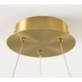 thumbnail image 3 of Lámpara Colgante Led Anillo Dorado Moderno 50Cm, 3 of 3