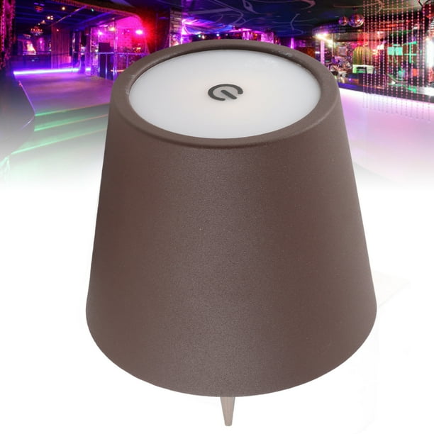 Luz De Botella LED, Lámpara De Botella Recargable Control Táctil Atenuación Continua Desmontable 3 Colores Temp RGB Para Para Bar