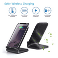 thumbnail image 4 of Saluqifa Wireless Charger(Stand),2 Pack 20W Fast Wireless Charging Stand for Samsung Galaxy S24/S24+/S24 Ultra/S23/S22/S21/S20/S10/Note,for Google Pixel 8/7/6, for LG and More., 4 of 6