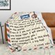 thumbnail image 4 of LHSHID Father's Day Blankets Dad Birthday Gifts Blanket from Daughter Or Son Fleece Blanket Bed Blankets and Throws 60"x80", 4 of 6