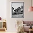 thumbnail image 3 of Historic Framed Print, Drane's Rental House C, 111 Hudson Lane, Americus, Sumter County, GA - 4, 17-7/8" x 21-7/8", 3 of 9