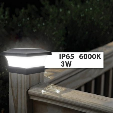 

DTOWER Solar Column Headlight IP65 Waterproof Outdoor Wall Light Fence Light Coffee Garden Light for Household Public Garden Courtyard