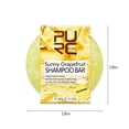 thumbnail image 2 of Champú Jabón en barra para cabello seco y encrespado | Pomelo Natural Coco Aloe | Limpiador sólido humectante y voluminizador | Aroma refrescante | Tamaño de viaje | Unisex | 63 g | 1 ud., 2 of 7
