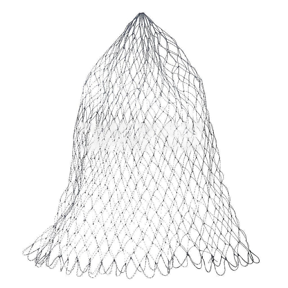 Portable Nylon  Folding Fishing Nets Collapsible Landing Dip Net Rhombus Mesh 