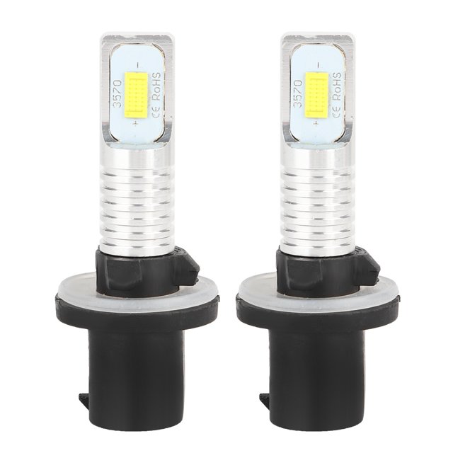 Luces antiniebla LED, 2 piezas 80W 3200LM 3000K Bombillas antiniebla LED para coche Bombillas antiniebla LED True Excellence