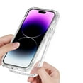 thumbnail image 4 of ELEHOLD for  iPhone 15 Pro Case,Soft TPU Clear Heavy Duty Shockproof Rugged Women Men Transparent Full Body Protective Case with Screen Protector for iPhone 15 Pro,Clear, 4 of 7