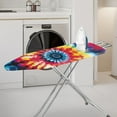 thumbnail image 2 of HELLHERO Ironing Protector for Ironing Board Tie dye Print Iron Board Cover Standard Size 15x54 Inch Dust-Proof Washable Home Decor, 2 of 6