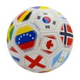 thumbnail image 2 of Score N' Explore Children's Youth Learning & Development Soccer Balls Size 3 International Explorer / White, 2 of 3