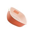 thumbnail image 1 of maskred Sturdy And Durable Washing Basket With Humanized For Multi-purpose Convenient And Practical Multifunctional Drain Basket pink S, 1 of 6