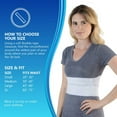 Post Elastic NYOrtho Elastic Rib Brace Medical Wrap Post-Surgery Compression Garment ...