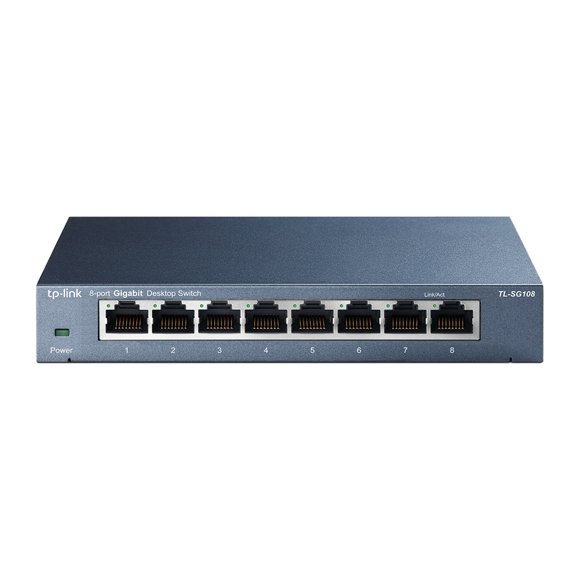 Switch D-Link 10/100/1000 8 puertos TL-SG108