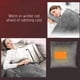 thumbnail image 5 of Manta térmica, edredón con almohada calefactora inteligente USB, manta térmica de franela, manta eléctrica de calentamiento rápido, con 3 niveles de calentamiento, liquidación de mantas cálidas de, 5 of 5