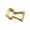 Large matte gold, variant on Trendy Geometric Pin For Jackets Coats And Personalize Looks