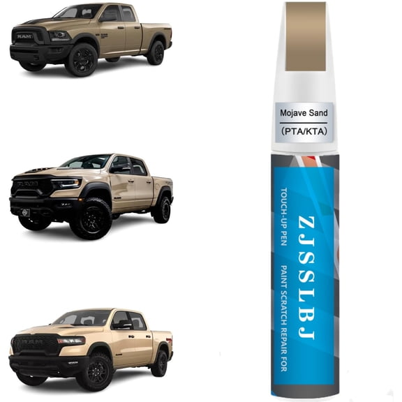 Mojave Sand(PTA/KTA) Touch Up Paint Compatible with Dodge Ram,2-In-1 Car Scratch Remover Pen,Car Paint Scratch Repair Kit for Scratches,Chips & Nicks