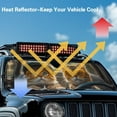 thumbnail image 4 of Uorisanigo Windshield Sun Shade,Auto Sunshade for 2007-2024 Wrangler Rubicon Sahara TJ JK JKU 2 & 4 Door,Cute Cat Animal Driving Sun Shade Windshield Cover for Jeep,UV Ray & Heat Block, 4 of 7