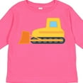 thumbnail image 4 of Inktastic Bulldozer Construction Truck Boys or Girls Long Sleeve Toddler T-Shirt, 4 of 5