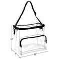 Clear Lunch Bag Durable PVC Plastic See Through Lunch Bag with