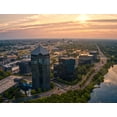 thumbnail image 2 of Noah Jigsaw Puzzle Aerial View of the Business District of Edina, Minnesota at Sunrise 1000 pieces, 2 of 2