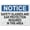 Warning Sign 5, variant on Metal Hanging Plate Horizontal NO STORAGE KEEP THIS AREA CLEAN, Rust Free With 4 Pre-drilled Holes Waterproof, Fade and Scratch Resistant - NOTICE SIGN Style 20x30cm
