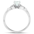thumbnail image 3 of Pompeii 5/8 Ct Diamond Solitaire Celtic Engagement Ring 14k White Gold (G/H,I1-I2), 3 of 4