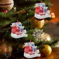 thumbnail image 2 of Snowman Pendant Resin Cute Ornaments For Gift And Christmas Decoration Pendant Dropship Afortunado Sencillez, 2 of 4
