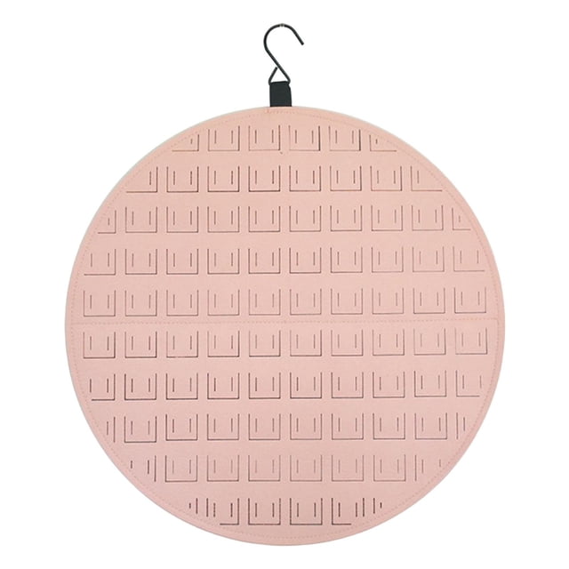 Organizador de joyas con lazos para el pelo de tela de fieltro para fotografía familiar y guardería. Estilo A Rosa