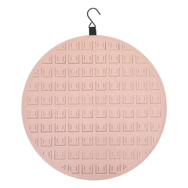 Organizador de joyas con gran capacidad para lazos de pelo para habitación de niña. Estilo A Rosa