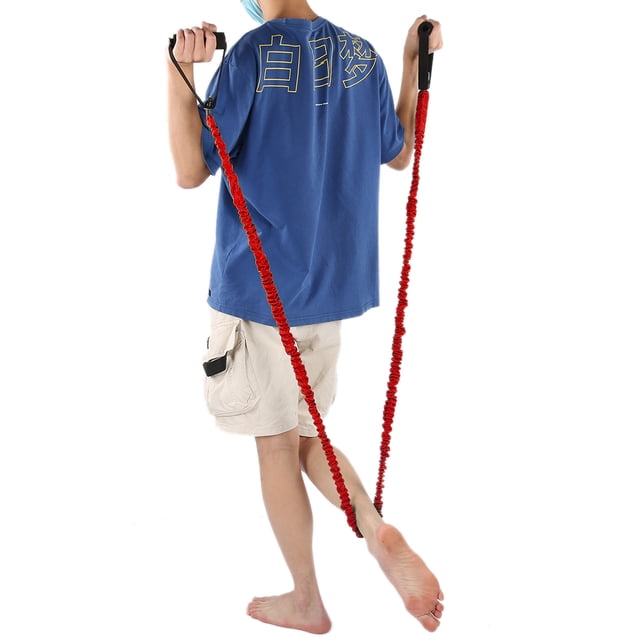 Body Stretch Excerciser Exercise Bands Non-slip Pull Rope, Yoga Elastic Belt, For Gym For Home Red15lb