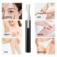 thumbnail image 3 of FACEGA Eyebrow Razor,Removable Washable Blade Eyebrow Shaver,Gentle Razor Simple Operation Womens Face Shavers,Black, 3 of 7
