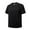 Black, variant on Men's Casual T-Shirts, Short Sleeve Crew Neck Solid Color Fashion Shirts for Men Tee White Size M