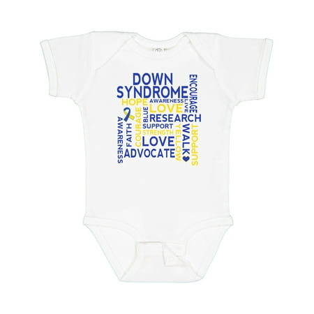 

Inktastic Down Syndrome Awareness Gift Baby Boy or Baby Girl Bodysuit