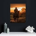 thumbnail image 4 of EastSmooth Western Cowboy Poster Canvas Art Poster and Wall Art Picture Print Modern Family Bedroom Decor Posters, 4 of 4