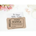 thumbnail image 2 of Inkdotpot 30Baby ShowerDiaper Raffle Ticket Lottery Insert Cards Supplies Games For Baby Shower Party Gender Neutral Bring A Pack Of Rustic Diapers To Win Favors Gifts And Prizes, 2 of 5