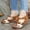 Brown, variant on ZKCCNUK Summer Plus Size Women Orthopedic Sandals Summer Plus Size Orthopedic Sandals Retro Round Toe Color Matching Women's Casual Wedge Sandals Arch Support Sandals Women's on Clearance