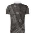 thumbnail image 2 of Camisetas de Manga Larga para Hombres Casual Impreso Girar Abajo Cuello Cremallera Camiseta, Ligera Blusa de Algodón de Imitación para el Hogar, Diario Y Cuatro Estaciones de Uso, 2 of 5