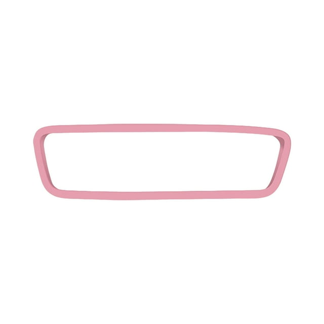 TechWave Cadre Protecteur de Vue Arrière Compatible avec Modèle 3 Y X S Semi 2014 2024 Accessoires de Couverture Intérieure en Silicone Décorations Console Centrale Décorer Lumières Intérieures de Véhicule Intérieur de Voiture