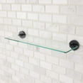 thumbnail image 3 of Speakman SA-1209-BBZ Neo 18" Brass And Glass Bathroom Shelf - Bronze, 3 of 3