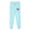 Sky Blue, variant on successthop Women Sweatpants Fleece Pants with Pockets Heart ELastic Waist Sportpants Lightweight Trousers Black