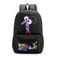 thumbnail image 3 of Disney-mochila con estampado de dibujos animados para niño y niña, morral escolar con estampado de dibujos animados de Inside Out 2, bolsa de libros para estudiantes, 3 of 5