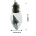 thumbnail image 6 of Dserhfy Christmas Snow Ball String Lights Vintage 10/20 LED Bulbs String Light with Snow Scene for Home Patio Fireplace Xmas Tree Decor, 6 of 8