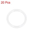 thumbnail image 3 of Silicone O-Rings, 25mm Inner Diameter, 31mm OD, 3mm Width Seal Gasket 20pcs, 3 of 3