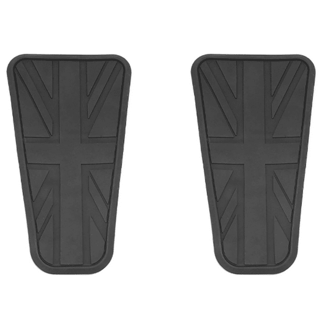2X Autocollant de Réservoir de Carburant Réservoir d'Essence Genouillères Adapté pour Bonneville T100 T120 Thruxton Scrambler